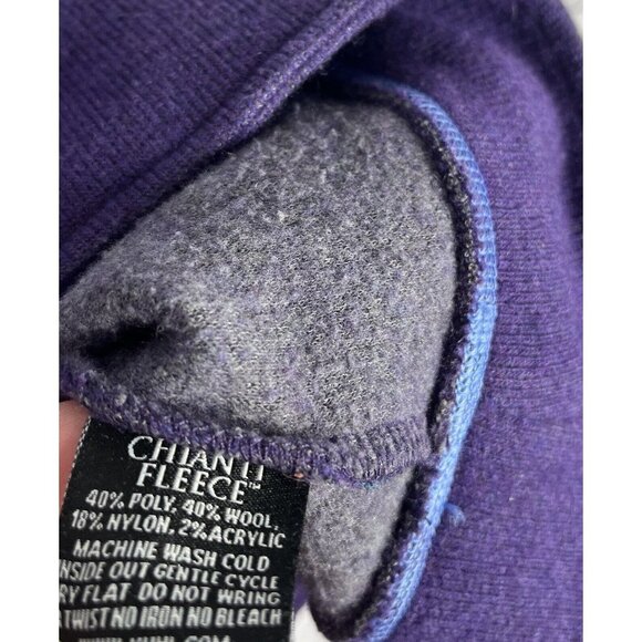 KUHL Women's Purple Striped Hood Chanti Fleece Wool Sweater XS - Picture 5 of 7